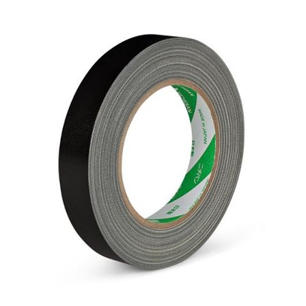 NICHIBAN Vävtejp 19mmx25m Svart - Lyreco - Emballage och lagerutrustning - Packtejper - Väv- och Silvertejp