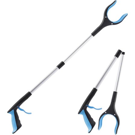 Affaldsopsamler 1 stk - Skraldespand Opsamler med Magnetisk Spids - 80 cm Lang Rækkevidde Hjælpende Hånd Opsamler Pinde til Voksne Børn - Opsamler 