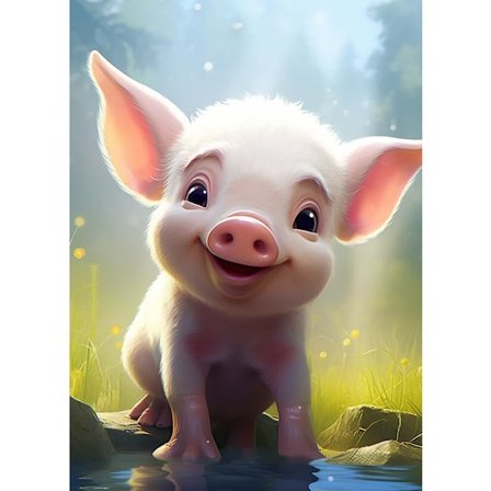 (12X16 tum) 5D Diamantmålning Kit, Måla efter siffror Kit - DI