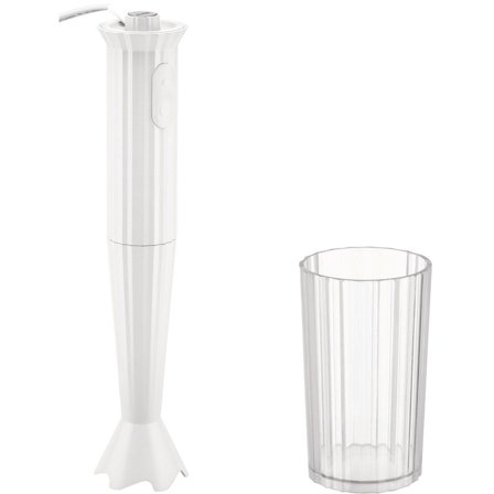 Alessi MDL10 Plissé stavmixer, vit | Köksmaskiner > Stavmixer | Bagaren och Kocken