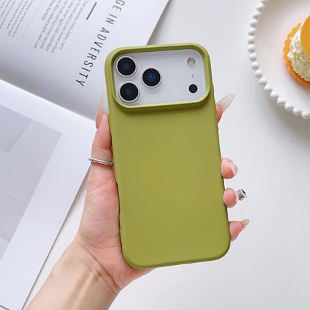 Skal för iPhone 17 Premium Liquid Nutmeg Green