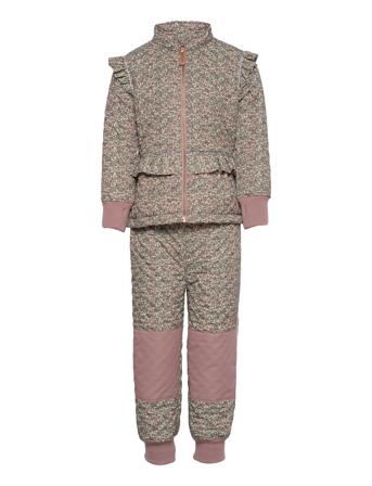 Thermal+ Girls Set Aop Patterned Mikk-Line