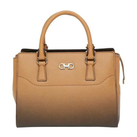 Salvatore Ferragamo, Handbags Beige, Dames, Maat:ONE Size,leer