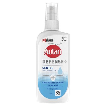 Autan Defense Gentle Spray Antizanzare Con Aloe Vera Vapo Insetto