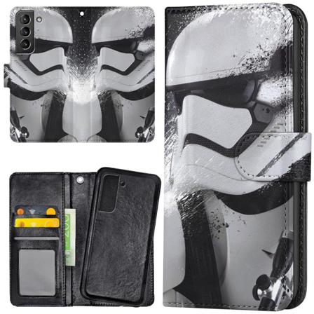 Samsung Galaxy S21 - Lompakkokotelo/Kuoret Stormtrooper Star War