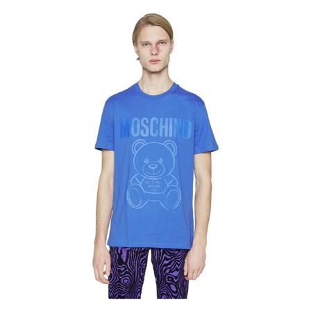 Moschino T-Shirts Blå, Herre