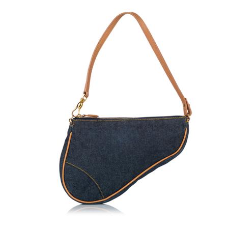 Dior Vintage, Pre-owned Bags Blauw, Dames, Maat:ONE Size
