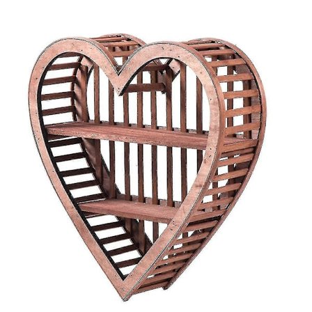 Dekorativ Hylla för Hemmet, Väggmonterad, Hjärthylla, Hjärthyllor, Hjärthylla
