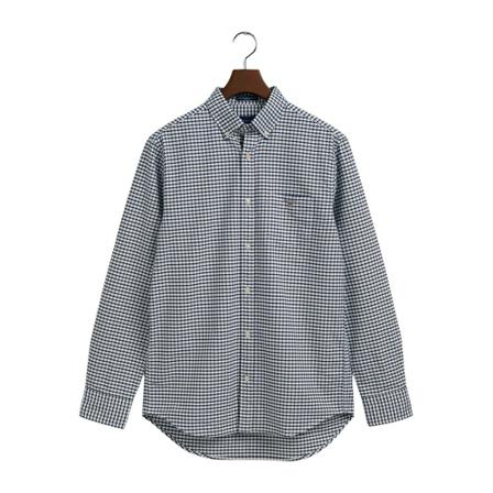 Gant Casual Shirts , Blauw , Heren , Maat: M