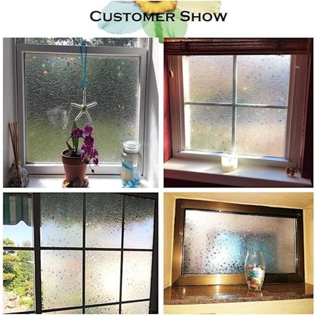 /#/2 kpl 3D-lasikalvoa värillinen tehoste ikkunakalvo 30 X100cm (väri B/#/