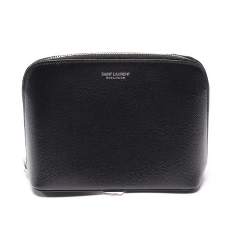 Saint Laurent Vintage Pre-owned Clutches svart, Dam Vintage Väskor, Dam, Storlek: ONE SIZE