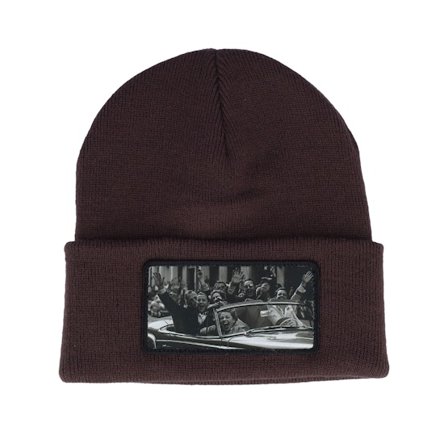 Public Domain - Viola cuff Beanie - Cabriolet Party Plum Cuff @ Hatstore