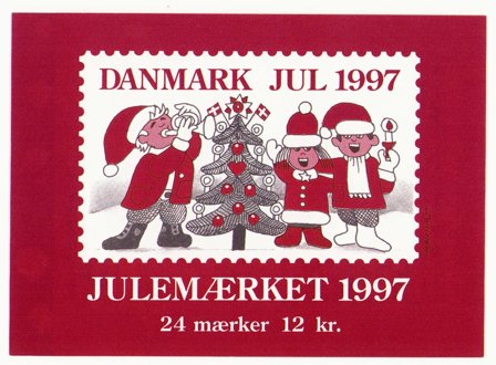 Danmark - Julemærkehæfte 1997