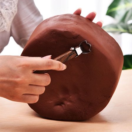 Kahva Muototyökalu Scraper Ceramic Tool