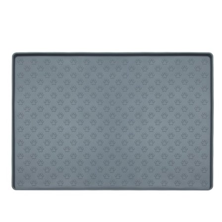 Matte for hundeskål, FDA-godkjent silikonmatte for kattemating, vanntett