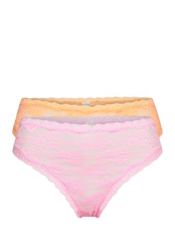 Brief 2 Pack Misha Brazilian Lingerie Panties Brazilian Panties Monivärinen/Kuvioitu Lindex