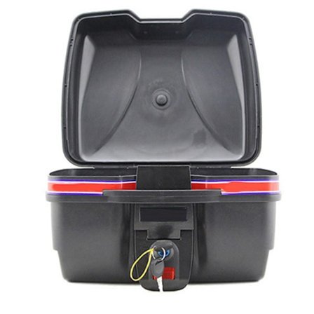 Motorcykel Bagageboks Vandtæt Slagfast Ridsefast Motorcykel Topboks til Elbil Scooter