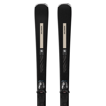 Salomon - Paquete de esquís alpinos Esquís alpinos E S/max N°6 Xt + M10 Gw L80 - Black / Ivory Cream Met.