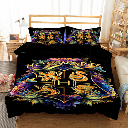 Harry Potter og Magiens Digitale Print Dynebetræk Sæt