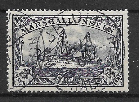 Marshalløerne 1901 - AFA 24 - Stemplet