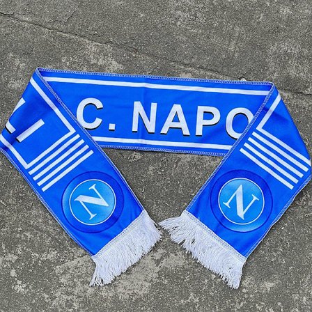 Halloween-tilbud Fans tørklæder fodboldfans efterår og vinter jubel håndviftende tørklæder Napoli