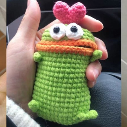 Korvmunnyckelpåse Nyckelhänge 8 8