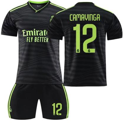 Real Madrid tröja 22 23 fotboll ströja NO.12 Camavinga XL(180-185cm)