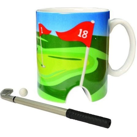 Kreativ Golf Kop Kreativ Kande Personlig Sjov Keramik Kop Præget Kop Kan Matche
