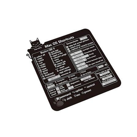 Tangentbordsdekal med Mac-genvägar