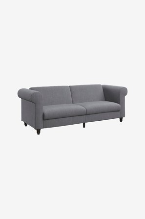Dorel Home - Sohva 3 istuttava Felix Ii - Harmaa - 3 istuttavat sohvat - - Homeroom