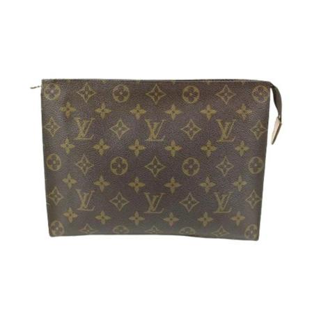 Louis Vuitton Vintage, Pre-owned Canvas louis-vuitton-bags Bruin, Dames, Maat:ONE Size
