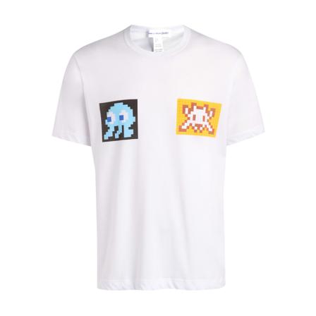 Comme des Garçons, T-Shirts Biały, Mężczyzna, Rozmiar: XL