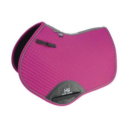 Hy Sport Active Close Contact Hästsadelpad Cob/Full Rosa