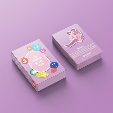 Sex Position Of The Week Card Game - Vuxen.fi - Eroottiset pelit - Tease & Please