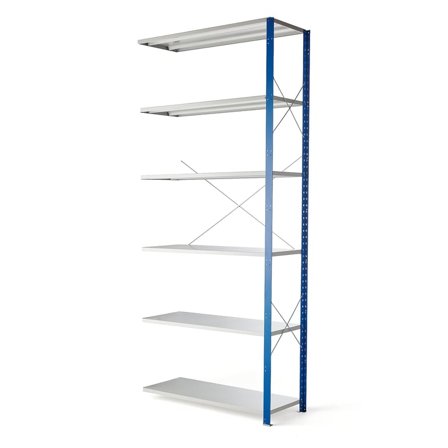 Shelving MIX, add-on section, 3000x1305x500 mm