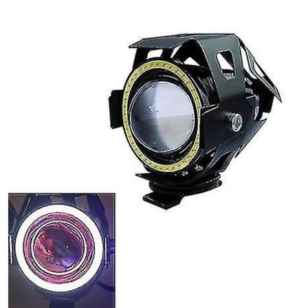 1st MC LED-strålkastare Huvudlampa Motorcykel Dimljus Arbetsstrålkastare