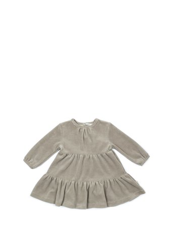 Smallstuff | Dress Velour, Nature | 86