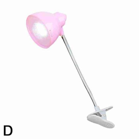 Nattljus Candy Color Mini Bordsklämma På Led Flexibel Justerbar