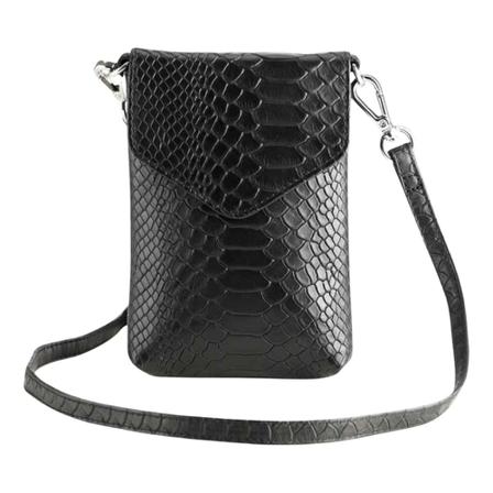 Markberg Mobile Taske Carlymbg Snake Sort, Dame Høretelefoner, Størrelse: ONE Size