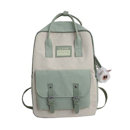 Estetisk Ryggsäck Söt Kawaii Ryggsäck för Skola Ryggsäck Söt