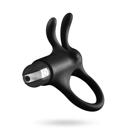 The Rabbit Humping Hard-On Vibrating Silicone Cockring - Vuxen.no - Dobbel penetrering, sexstillinger, fingervibrator, strapon, sengetøj & 