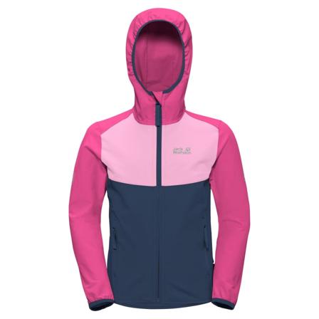 Jack Wolfskin Turbulence Girls Children unlined jackets Blue 140