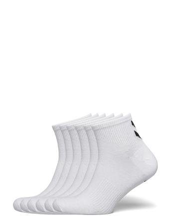 Hmlchevron 6-Pack Mid Cut Socks White Hummel