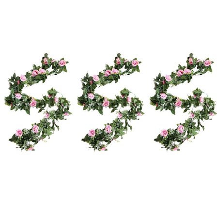 Kukkaköynnös Keinotekoiset Väärennetyt Ruusuköynnökset Riippuvat