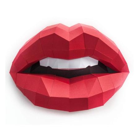 1 stk Sett ALLEREDE FORKUTTET 3D Papirkunst DIY Origami Bygging