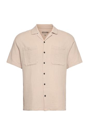 Jorrory Resort Shirt Ss Blk Pink Jack & J S