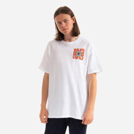 Huf, Koszulka męska HUF Illusion T-Shirt Ts 01648 White XL Biały, Mężczyzna, Rozmiar: L