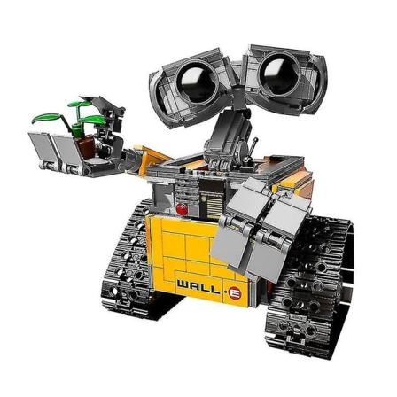 Wall E -robotti, huipputeknologinen tee-se-itse-rakennuspalikka, luova sähköinen nukkemalli, yhteensopiva lasten opetuslelujen kanssa [HK]