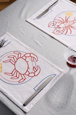 Jotex - Cray Bordmatte 2-pakke Multi - CRAY - Kjøp Bordbrikker hos Jotex