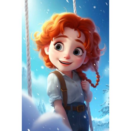 Barnrum illustration affisch Storlek 40×50 CM